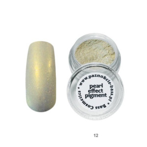 Pigment do efektu syrenki 7 ml pył złoto-perłowy / Bass Cosmetics