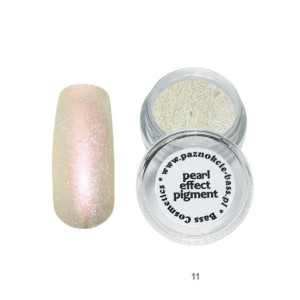 Pigment do efektu syrenki 7 ml pył srebrny opalizujący  / Bass Cosmetics