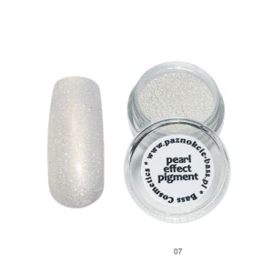 Pigment do efektu syrenki 7 ml pył srebrno-biały / Bass Cosmetics