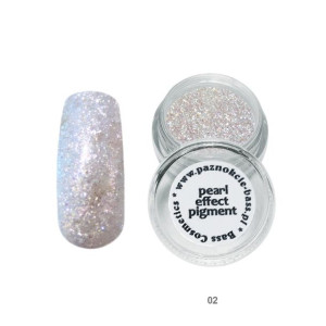 Pigment efekt syrenki - 02 - płatki srebrne 7 ml / Bass Cosmetics