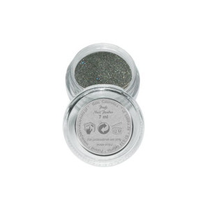 Proszek / puder akrylowy kolorowy perłowy - P53 czarny 7 ml / Bass Cosmetic