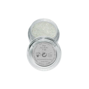 Proszek / puder akrylowy kolorowy perłowy - P51 srebrny 7 ml / Bass Cosmeti
