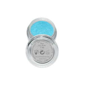 Proszek / puder akrylowy kolorowy perłowy - P46 niebieski 7 ml / Bass Cosme