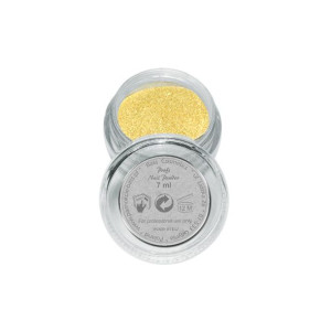 Proszek / puder akrylowy kolorowy perłowy - P38 złoty 7 ml / Bass Cosmetics