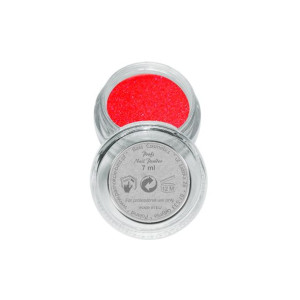 Proszek / puder akrylowy kolorowy perłowy - P21 czerwony 7 ml / Bass Cosmet