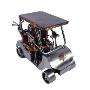 Metalowa figurka Auto golfowe. Prezent dla Golfisty