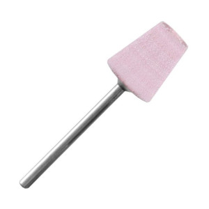 Frez kamienny syntetyczny do pedicure - stożek rozmiar L / Bass Cosmetics
