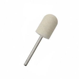 Frez filcowy do polerowania - cylinder zaokrąglony / Bass Cosmetics