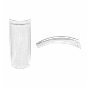 Tipsy Royal z krótką kieszonką przezroczyste 50 szt. #1 / Bass Cosmetics