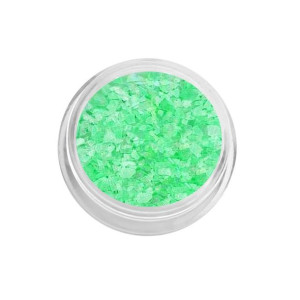 Muszla kruszona - zieleń / Bass Cosmetics