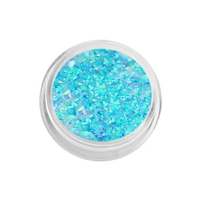 Muszla kruszona - błękit / Bass Cosmetics