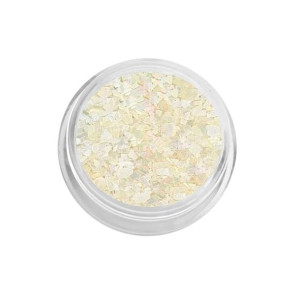 Muszla kruszona - kość słoniowa / Bass Cosmetics