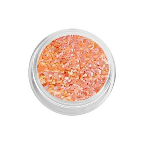 Muszla kruszona - bursztyn / Bass Cosmetics