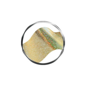 Folia transferowa złota, holo rysy - 0.5 m / Bass Cosmetics