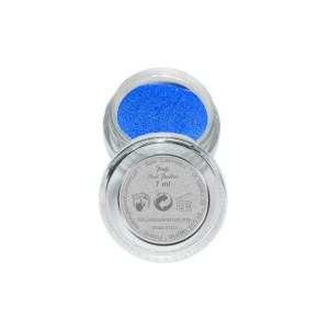 Proszek / puder akrylowy kolorowy brokatowy - B20 niebieski 7 ml / Bass Cos