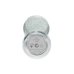 Proszek / puder akrylowy kolorowy - 51 srebrny 7 ml / Bass Cosmetics