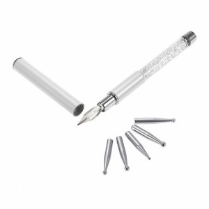 Stylograf / aplikator / sonda 2w1 z wymiennymi końcówkami / Bass Cosmetics