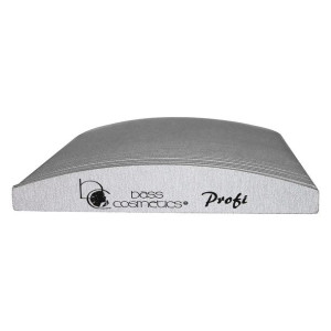Pilnik Profi półksiężyc zebra 80' - 50 szt. / Bass Cosmetics