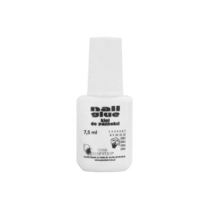 Klej do tipsów z pędzelkiem 7,5 ml / Bass Cosmetics