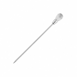 Aplikator z ozdobnym kryształem - szpilka / Bass Cosmetics