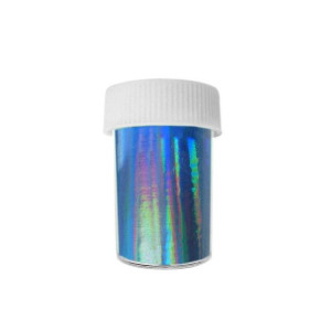 Folia transferowa w fiolce - niebieska / Bass Cosmetics