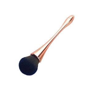 Pędzel do pyłu rose gold / Bass Cosmetics