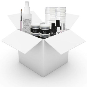 Świąteczny starter / zestaw hybrydowy biały / Bass Cosmetics