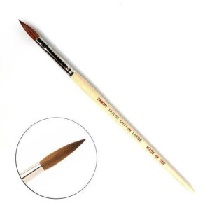 Pędzel do modelowania akrylu TT Custom Large / Bass Cosmetics