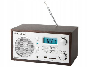 BLOW Radio AM FM analogowe Bluetooth USB SD AUX