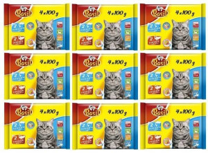 Karma dla kota z pstrągiem i łososiem Basil saszetka 100 g  4 saszetki x 9
