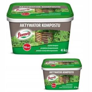 Aktywator kompostu Florovit 4 kg x 2 sztuki