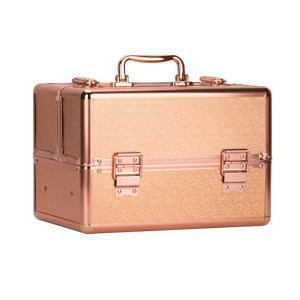 Kuferek kosmetyczny M na lakiery total rose golden