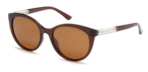 Okulary przeciwsłoneczne polaryzacyjne damskie kocie oczy SOLANO SS 20907