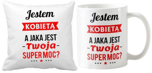 Kubek + poduszka prezent dzień kobiet