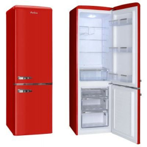 Lodówka Amica Retro FK2965.3RAA (550mm x 1810mm x 615 mm  181 l  Klasa A++