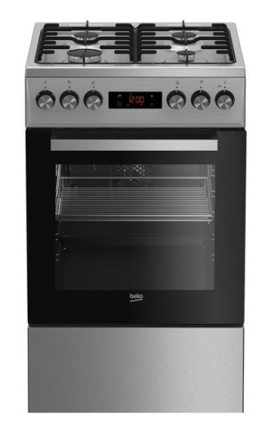 Kuchnia Beko FSE52320DXD (Płyta gazowa  Piekarnik elektryczny  500mm)
