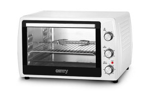 Mini piekarnik Adler CR 6008 (Pokrętło  2200W  kolor biały)