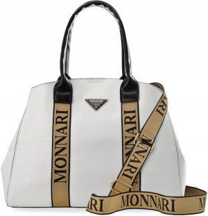MONNARI Torebka DUŻA Torba SHOPPER BAG Worek LOGO