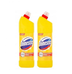 Płyn czyszcząco-dezynfekujący Domestos 24H Plus Citrus Fresh 1250 ml x 2