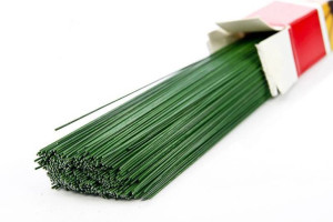 Drut Florystyczny Wyrobowy Zielony 1.2mm 1kg 40cm