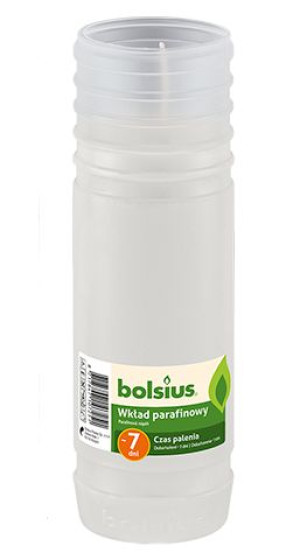 Wkład parafinowy do zniczy Bolsius 7D/168h