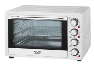 Mini piekarnik Adler AD 6001 (1600W  kolor biały)