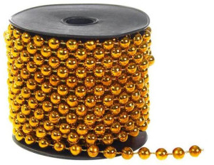 Korale ozdoba łańcuch na szpuli girlanda 8mm