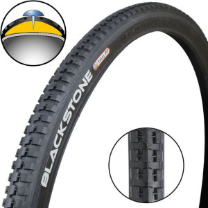 Opona rowerowa 24 x 1 3/8 37-540 +1mm antyprzebicia BLACKSTONE