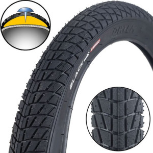 Opona rowerowa BLACK1 16 x 2.00 50-305 +1mm antyprzebicia M-1500