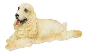 Skarbonka pies spaniel 23cm