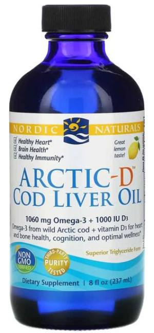 Arctic-D Cod Liver Oil (237 ml)
