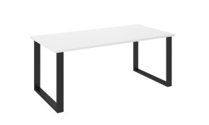 Duży kuchenny stół Tavolo - Biały 185x90