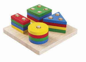 Plansza z figurami geometrycznymi Plan Toys 2403