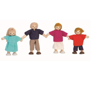 Lalki do domku dla lalek, Plan Toys 7415